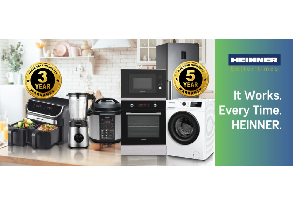 HEINNER - a new brand in the Baltics! Quality large and small household appliances at affordable prices