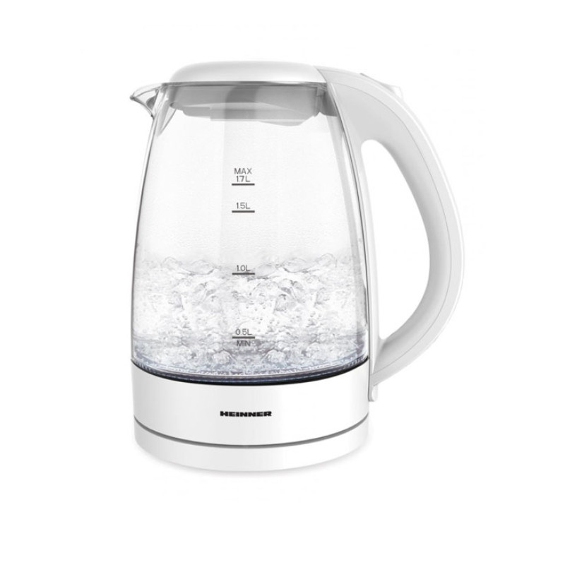 Electric kettle 1850-2200W 1.7L HEK-2200GWH HEINNER