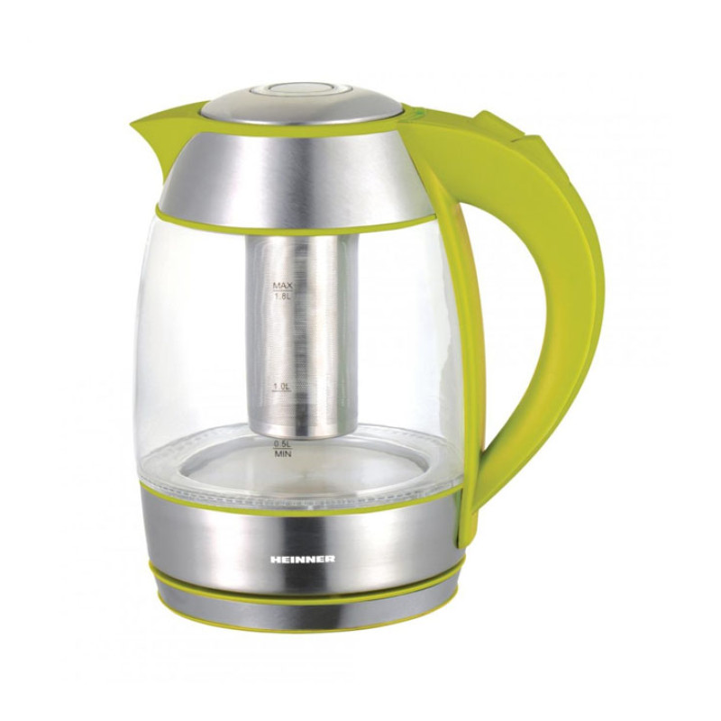 Electric kettle 2200W, 1.8L HEK-TF2200GR HEINNER