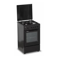 Gas stove HFSC-SME50BK HEINNER