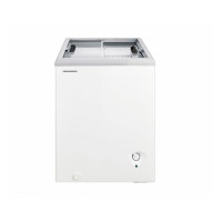 Chest freezer with sliding lid HSF-M84WHC HEINNER