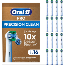 Oral-B Oral-B Pro Precision Clean Brush Heads 16 Pack Frustration-Free Packaging