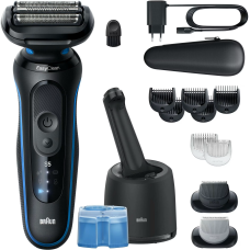 Braun Series 5 52-B7650cc, shaver black/blue