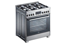 Gas stove with gas oven