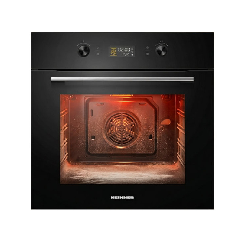 Built-in oven 70L with self-cleaning function, HBO-M7010GCDRP-GBK HEINNER