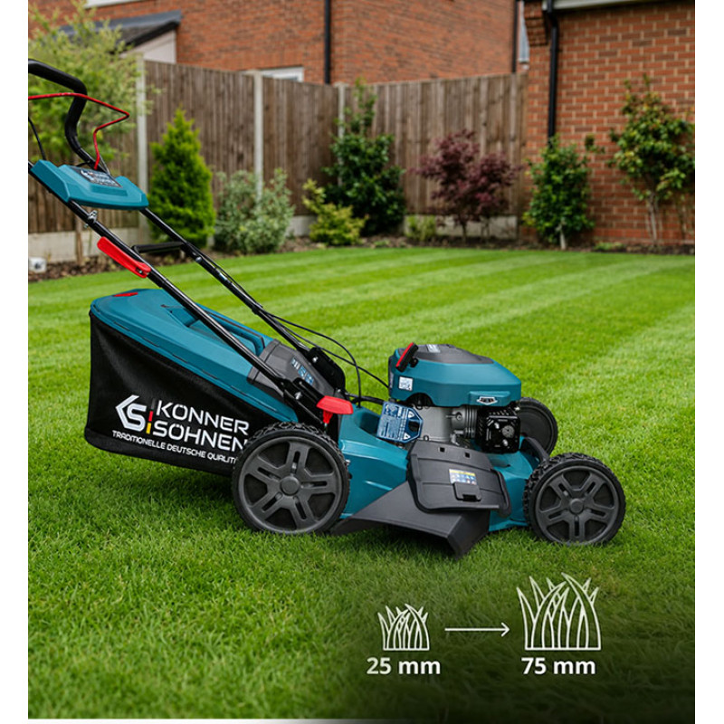 Gasoline lawn mower 180cc 3.8kW 5.2HP 460mm KS-46LMG-SP KONNER & SOHNEN