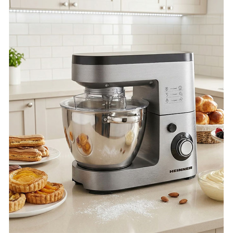 Planetary mixer 1500W, 5.5L HPM-1500XMC-V2 HEINNER