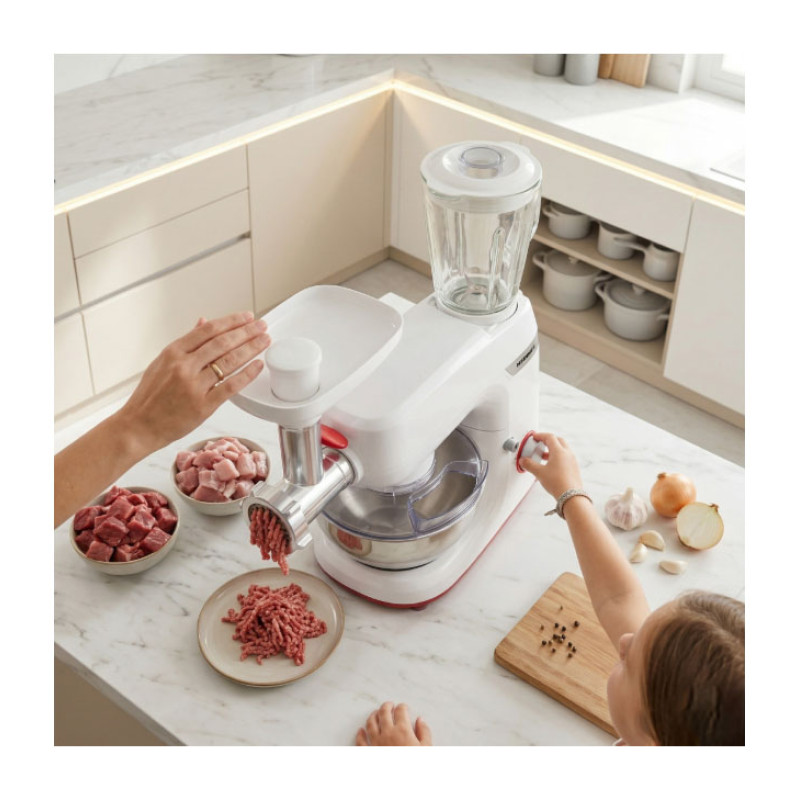 Food processor 1000W, 5.5L HPM-1000WH HEINNER