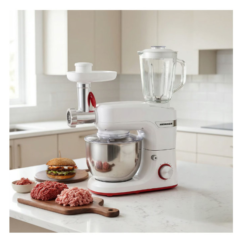 Food processor 1000W, 5.5L HPM-1000WH HEINNER