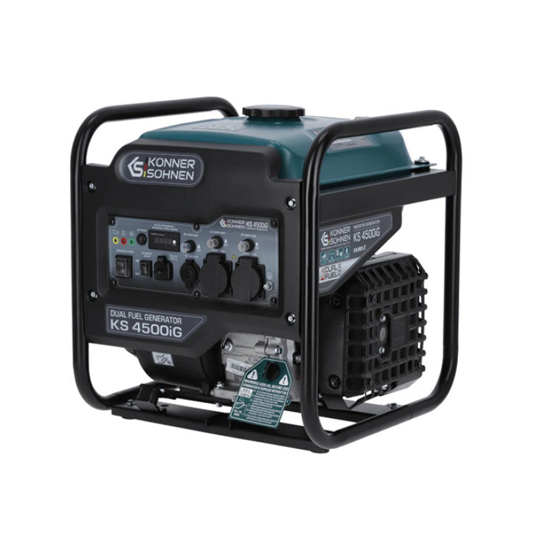 Inverter generator LPG/gasoline 4500W KS 4500iG KONNER & SOHNEN