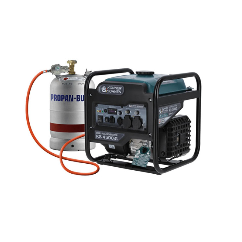 Inverter generator LPG/gasoline 4500W KS 4500iG KONNER & SOHNEN