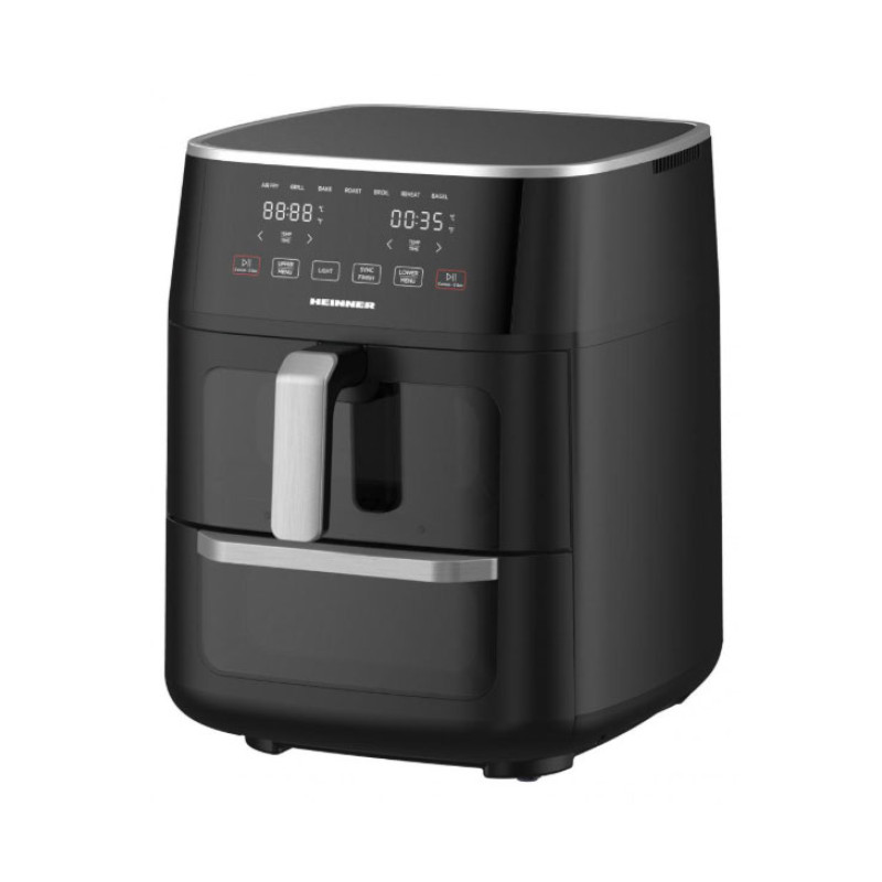 Air fryer 1550-1850W, 11L HAFO-M11BK1700 HEINNER