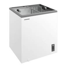 Chest freezer with sliding lid HSF-M82INVWHB HEINNER