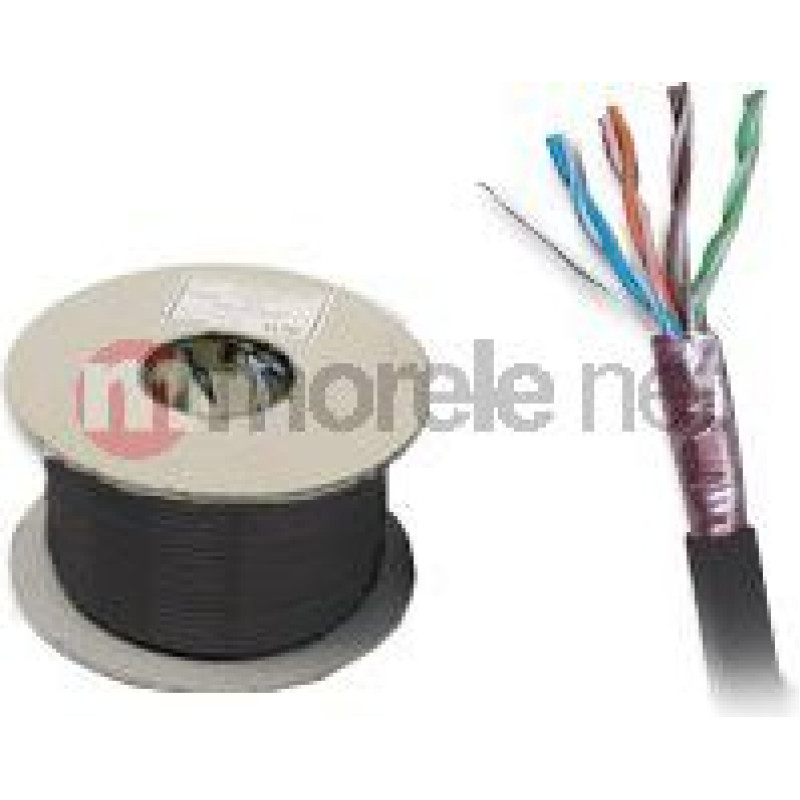 Alantec Kabel F/UTP kat.5e PE 4x2x24AWG 305m ZEWNĘTRZNY SUCHY