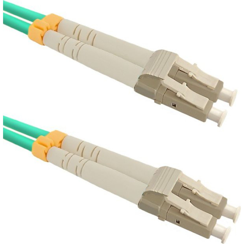 Qoltec Optic Patchcord LC/UPC - LC/UPC MM 50/125 OM3 2m (54076)