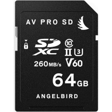 Angelbird Tab Angelbird AV PRO SD MK2 V60 SDXC 64 GB Class 10 UHS-II/U3 V60 (AVP064SDMK2V60)