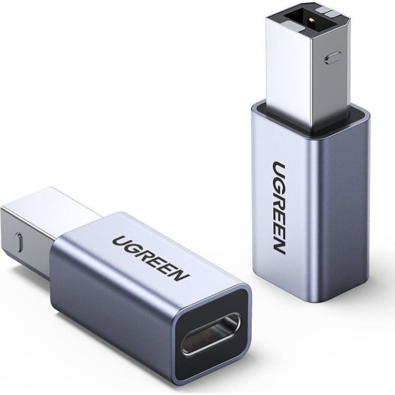 Ugreen USB adapter Ugreen US382 USB-C - USB-B Silver (2012)