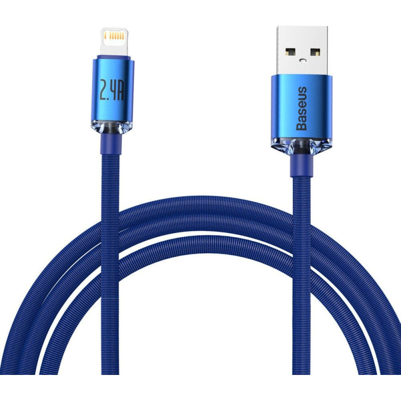 Baseus USB cable Baseus USB-A - Lightning 2 m Blue (BSU3025BLU)
