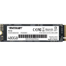 Patriot SSD 480GB 1500/1700 P310 M.2 PCIe