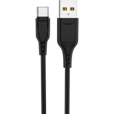 Denmen USB cable Denmen USB-A - USB-C 2 m Black (D23T)