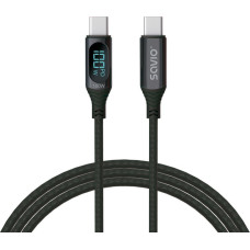 Savio USB cable Savio USB-C - USB-C 1 m Black (SAVKABELCL-174)