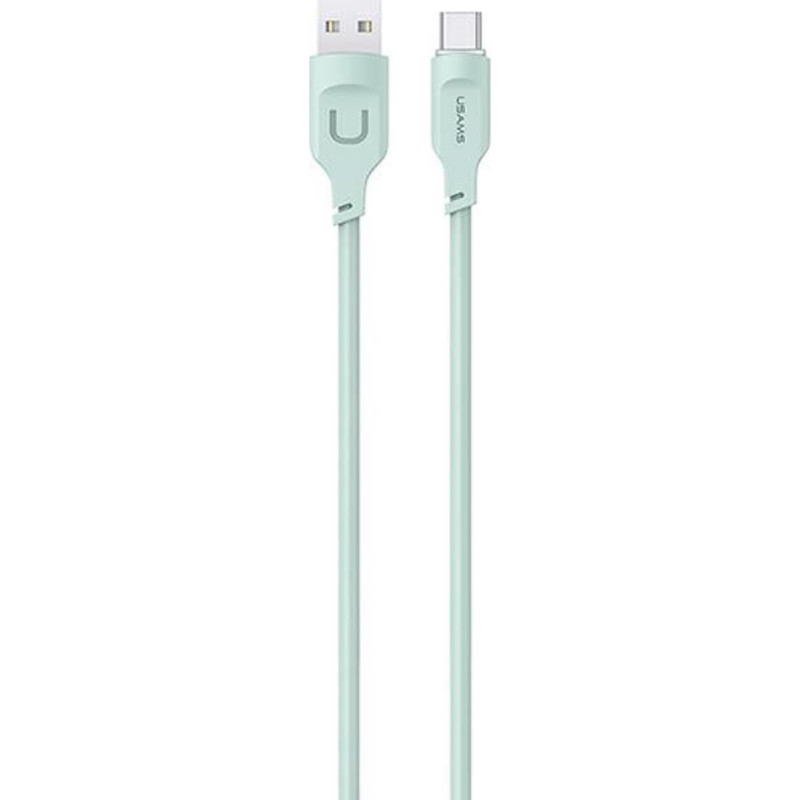 Usams USB cable Usams USB-A - USB-C 1.2 m Green (no)