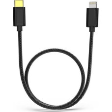 Fiio USB cable FiiO USB-C - Lightning 0.5 m Black (6953175730130)