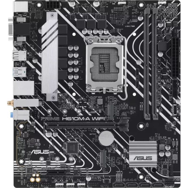 Asus PRIME H610M-A WIFI - Socket 1700 - motherboard
