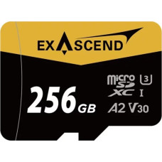 Exascend Karta ExAscend Catalyst MicroSDXC 256 GB UHS-I/U3 A2 V30 (EX256GUSDU1-AD)