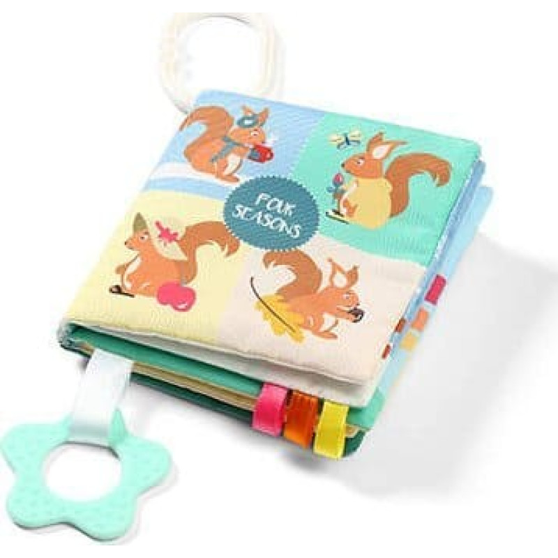 Babyono 1511 KSIĄŻECZKA SENSORYCZNA SEASONS