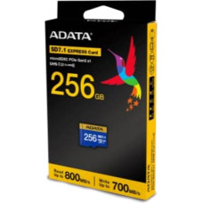 Adata mSD EXPRESS SWITCH 2 256GB PCIe U3 C10 V30 RW:800MBs/700MBs