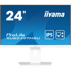 Iiyama ProLite XUB2497HSU-W2 - 23.8 -  white (matt), FullHD, IPS, USB hub, 100Hz panel