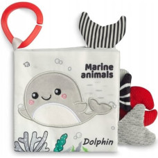 Sensillo BLACK&WHITE KSIĄŻECZKA MATERIAŁOWA DELFIN