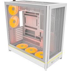 Montech Case|MONTECH|HS01 PRO|MidiTower|Case product features Removeable HDD basket/Transparent panel|Not included|ATX|MicroATX|MiniITX|Colour White|HS01PRO(W)