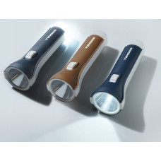 Tiross LATARKA NA BATERIE AA 1W LED 60lm+1 LED 35lm