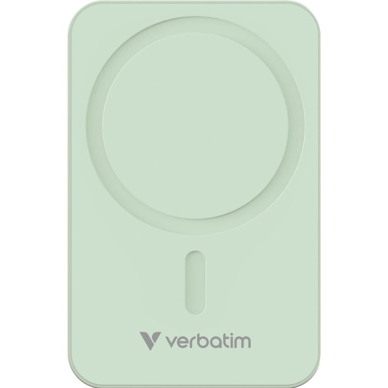 Verbatim Essential Power Bank magn.wirel. 5000mAh gr&uuml;n.  32226