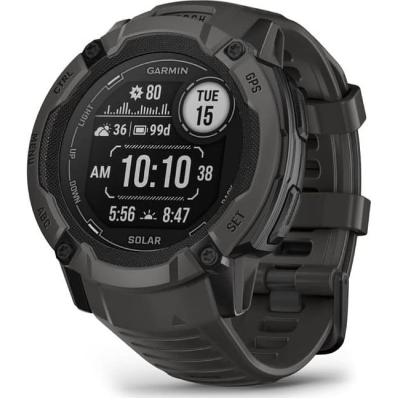 Garmin Instinct 2X Solar slate grey