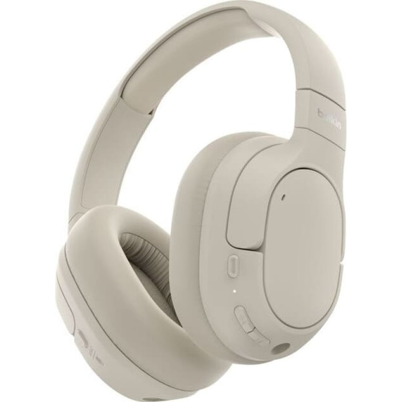 Belkin Soundform Isolate OverEar wireless, sand        AUD008hqSA