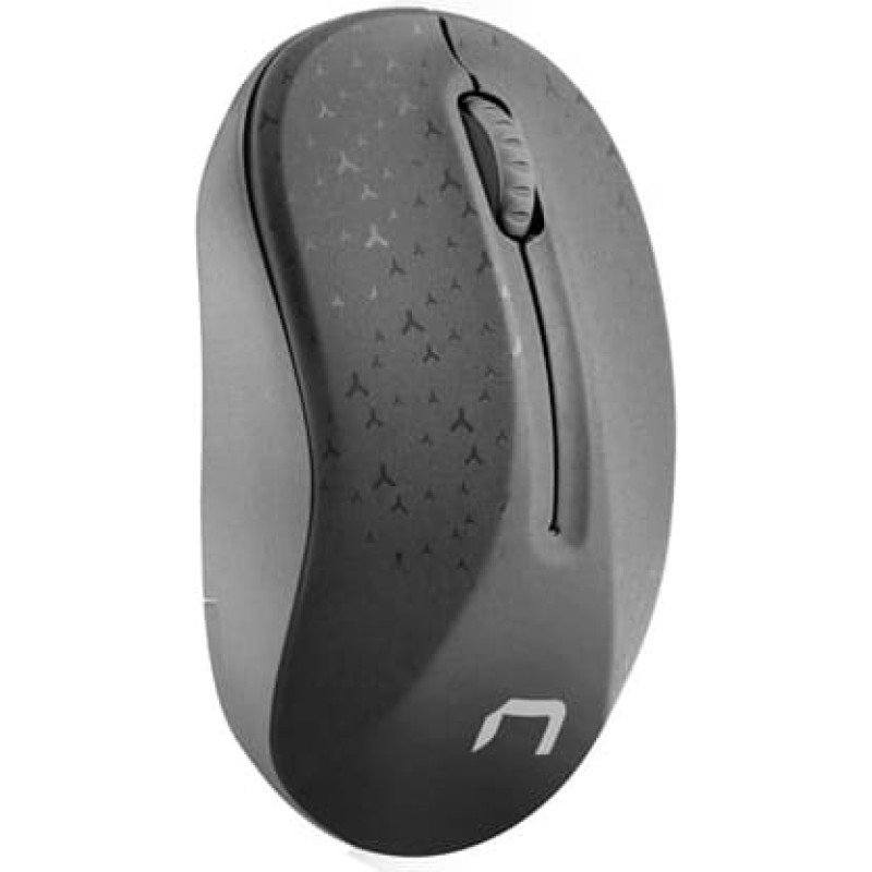 Natec Mouse, Toucan, Wireless, 1600 DPI, Optical, Black-Grey | Natec | Mouse | Optical | Wireless | Black/Grey | Toucan