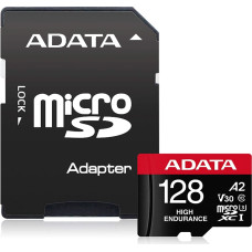 Adata MEMORY MICRO SDXC 128GB W/AD./AUSDX128GUI3V30SHA2-RA1 ADATA