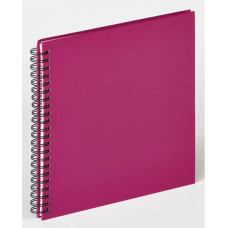 Walther Fun purple 30x30 50 white Pages Spiral SA310Y