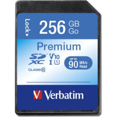 Verbatim SDXC Card 256GB Class 10