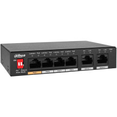 Dahua Switch|DAHUA|PFS3005-4ET-60-V2|Desktop/pedestal|PoE ports 4|60 Watts|DH-PFS3005-4ET-60-V2