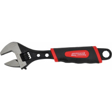 Awtools AW ADJUSTABLE PIPE WRENCH/ RUBBER HANDLE 300mm