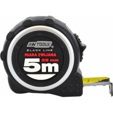 Awtools AW MEASURING TAPE ABS TPR 5m/ 25mm 1-STOP 2-SIDED