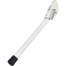 Awtools AW WHITE SMALL KICK DOWN DOOR STOPPER 14x210mm