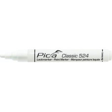 Pica-Marker Pica Classic Industrial Paint Marker, 2-4mm bullet tip, white