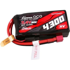 Gens Ace G-Tech 4300mAh 3S1P 11.4V 60C Lipo Battery with T-plug