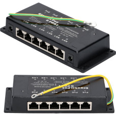 Extralink 6 Port | Gigabit PoE Injector | 6x 1000Mb/s RJ45