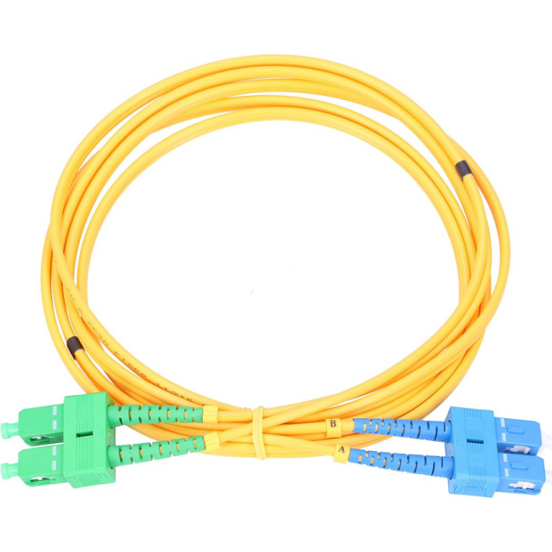 Extralink SC/UPC-SC/APC | Patchcord | Single mode, Duplex, 3mm, 1m